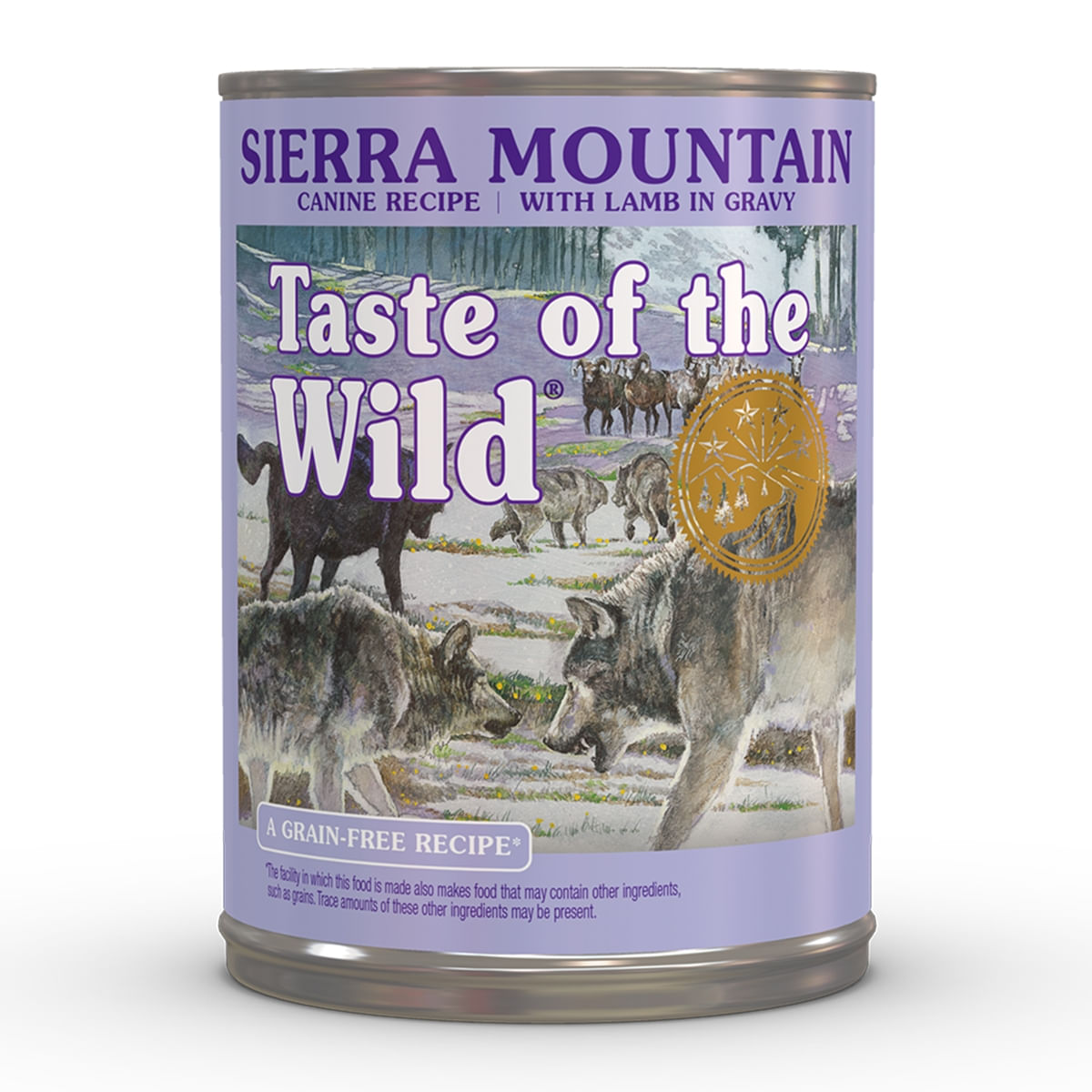 TASTE OF THE WILD Sierra Mountain, Miel, conservă hrană umedă fără cereale câini, (în sos), 390g