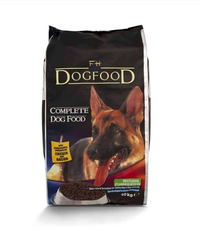 LJUBIMETZ DOG FOOD, S-XL, Pui și Bacon, hrană uscată câini,10 kg