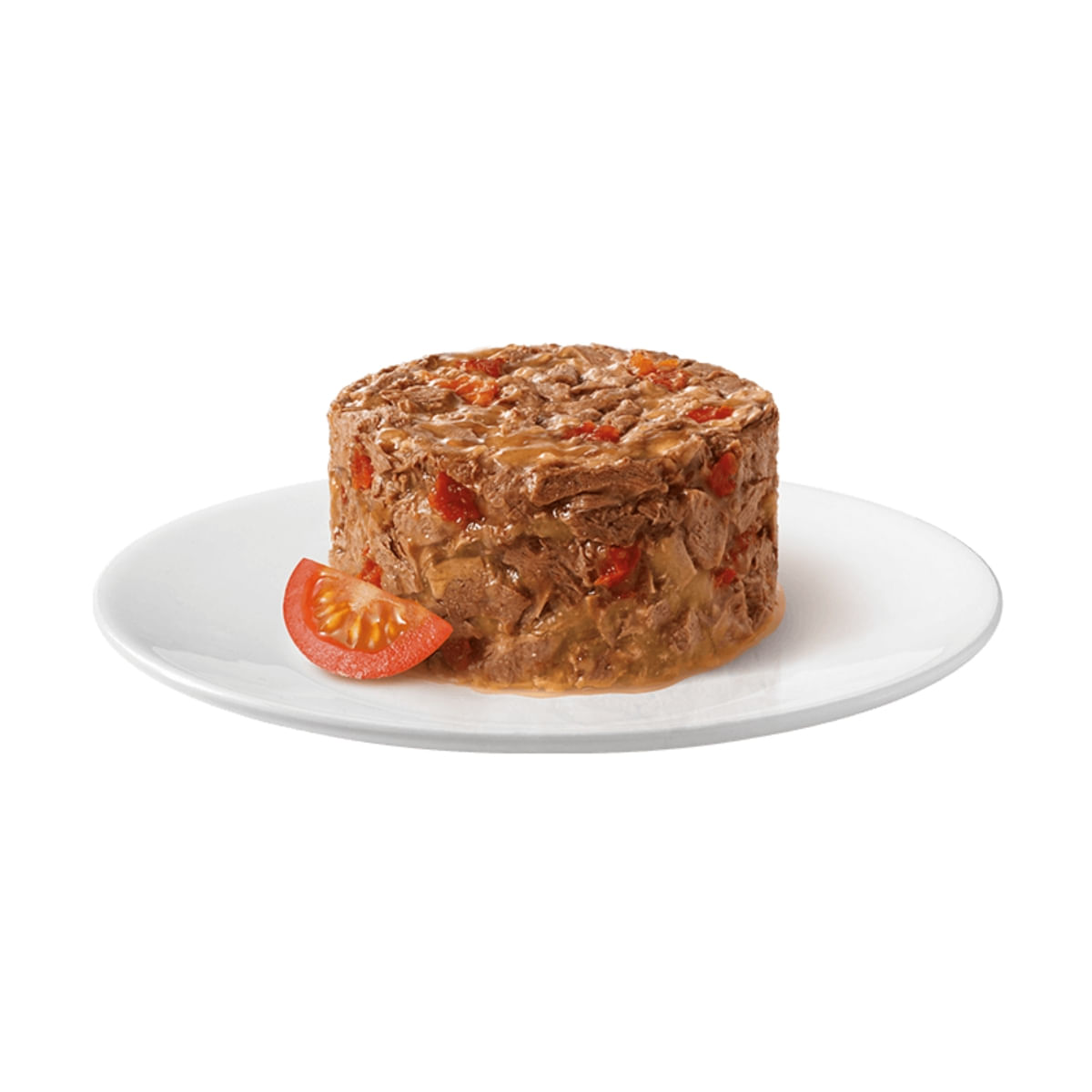 PURINA Gourmet Gold Savoury Cake, Vită cu Roșii, conservă hrană umedă pisici, (bucăți de carne), 85g