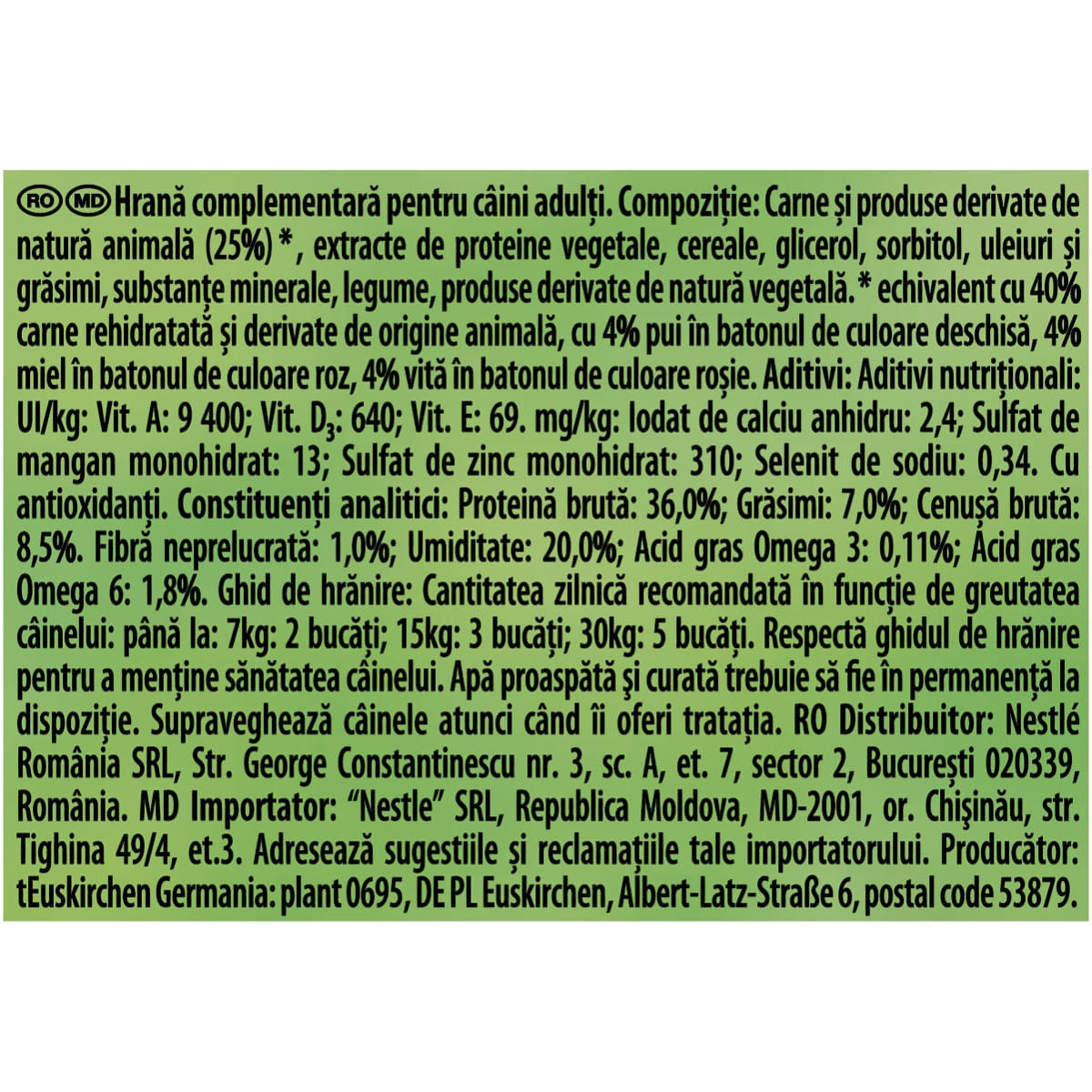 PURINA Friskies Picnic Variety, Vită, Pui și Miel, recompense câini, batoane, 126g - 3 | YEO