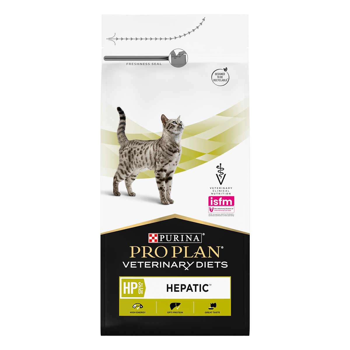 PURINA Pro Plan Veterinary Diets Hepatic, dietă veterinară pisici, hrană uscată, afecțiuni hepatice, 1.5kg - 3 | YEO