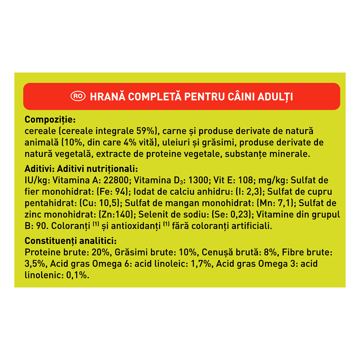 PURINA Friskies Adult Active, Vită, hrană uscată câini, activitate intensă, 15kg - 3 | YEO
