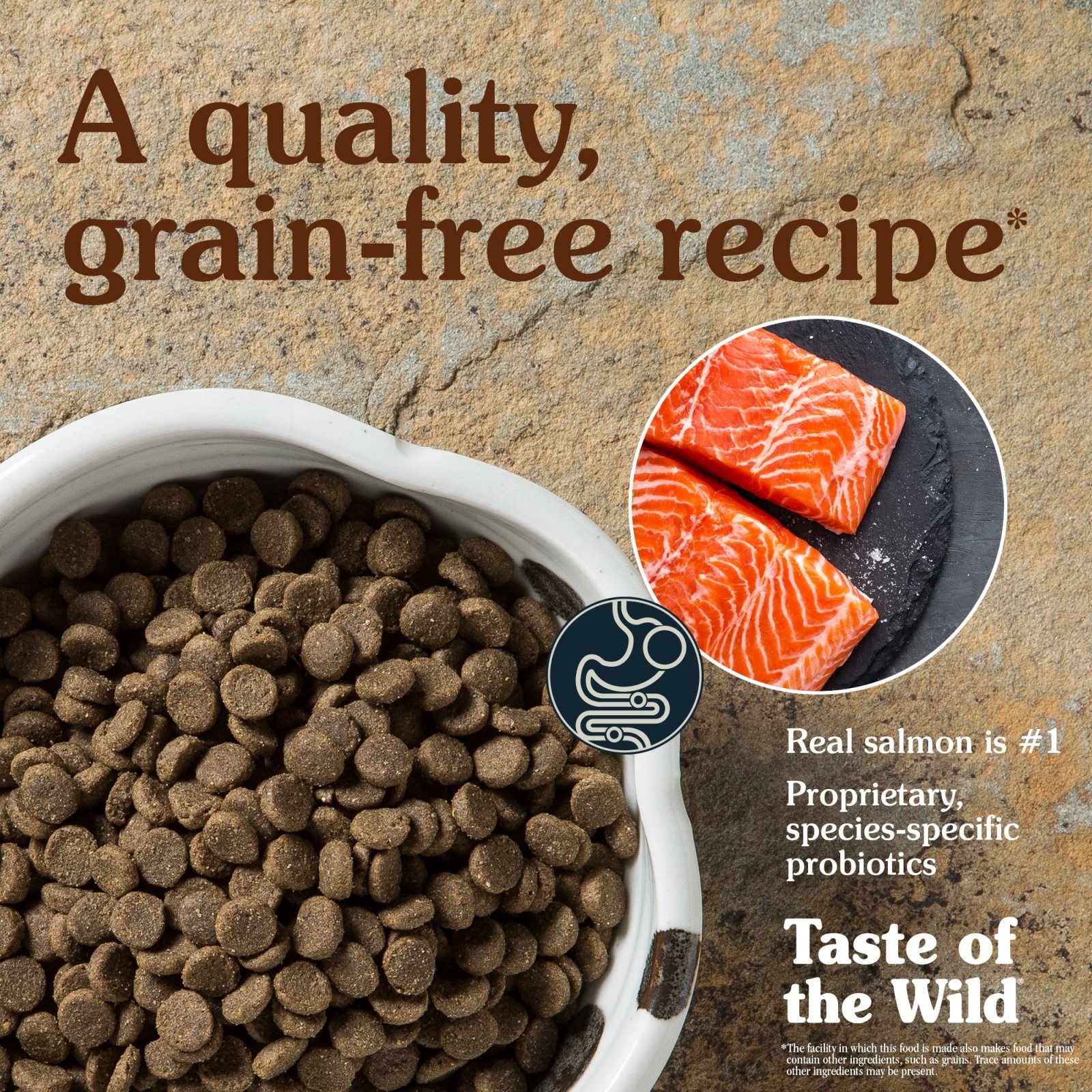 TASTE OF THE WILD Pacific Stream, Somon, hrană uscată fără cereale câini, 12.2kg - 3 | YEO