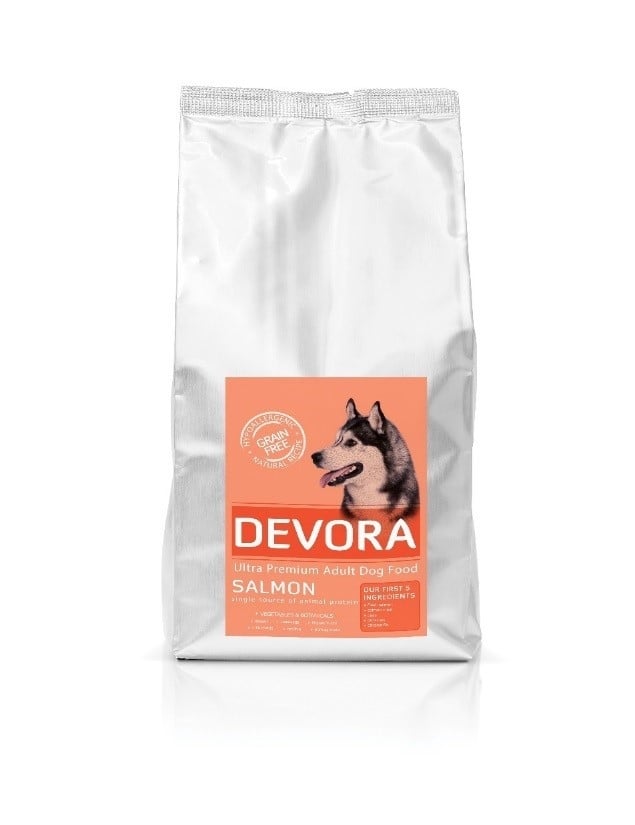 Devora Grain Free cu Somon, 4 kg