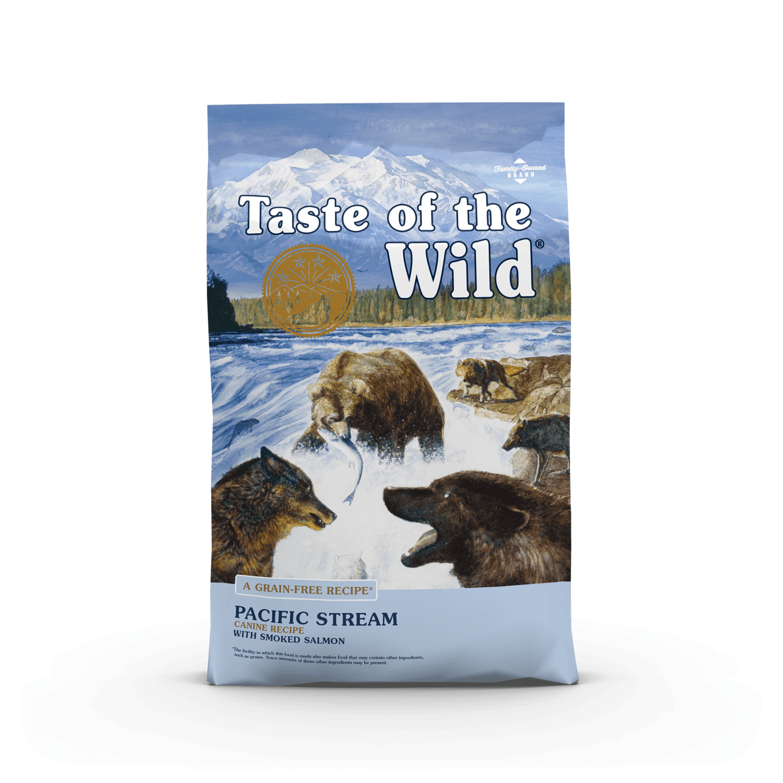 TASTE OF THE WILD Pacific Stream, Somon, hrană uscată fără cereale câini, 18.14kg - 1 | YEO