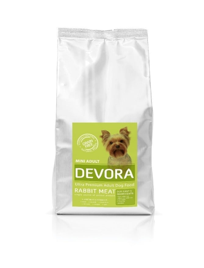 Devora Grain Free Mini Adult cu Iepure, 4 kg