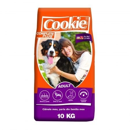 Cookie Complete Plus Pui si Vita 10 kg - 1 | YEO