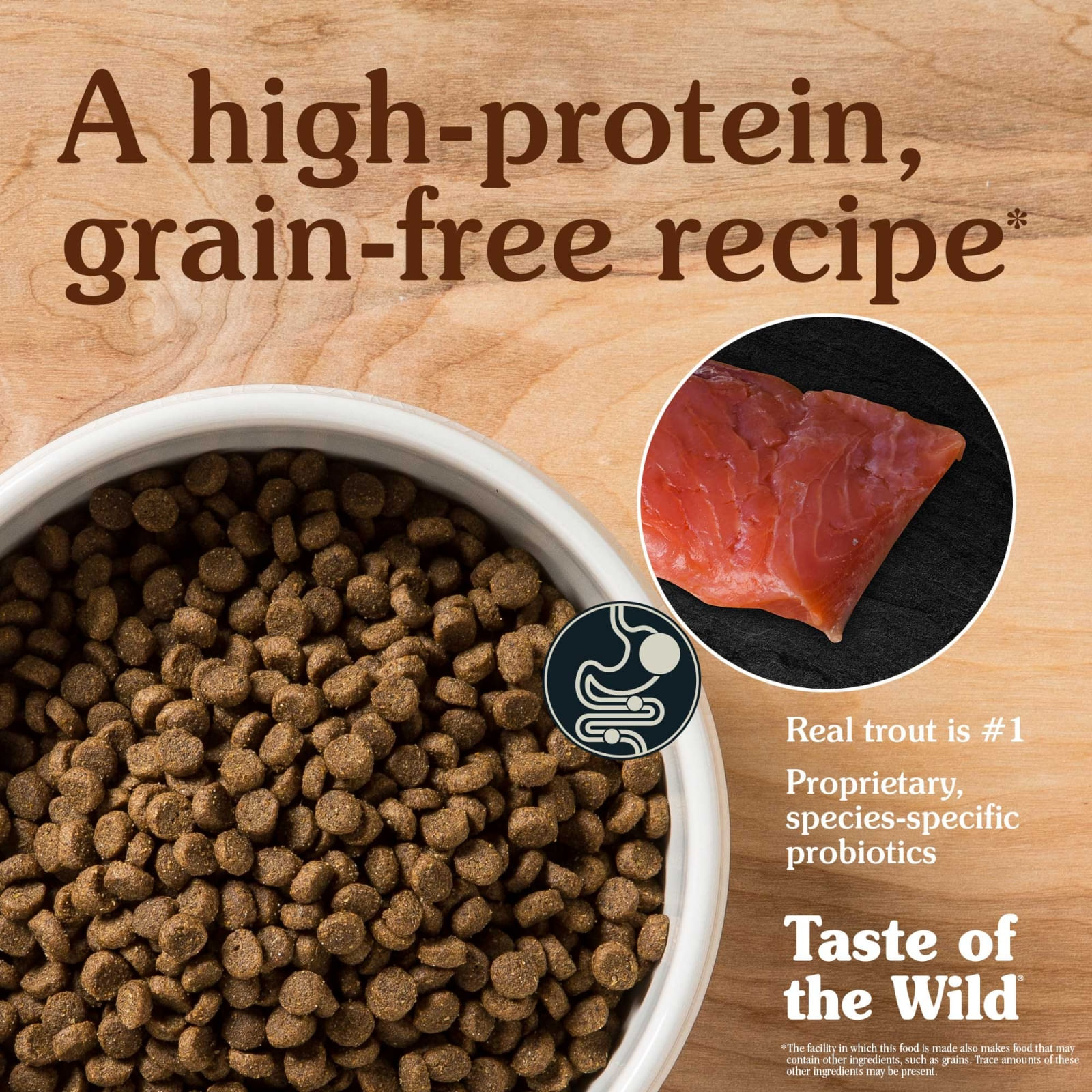 TASTE OF THE WILD Canyon River, Păstrăv și Somon, hrană uscată fără cereale pisici, 2kg