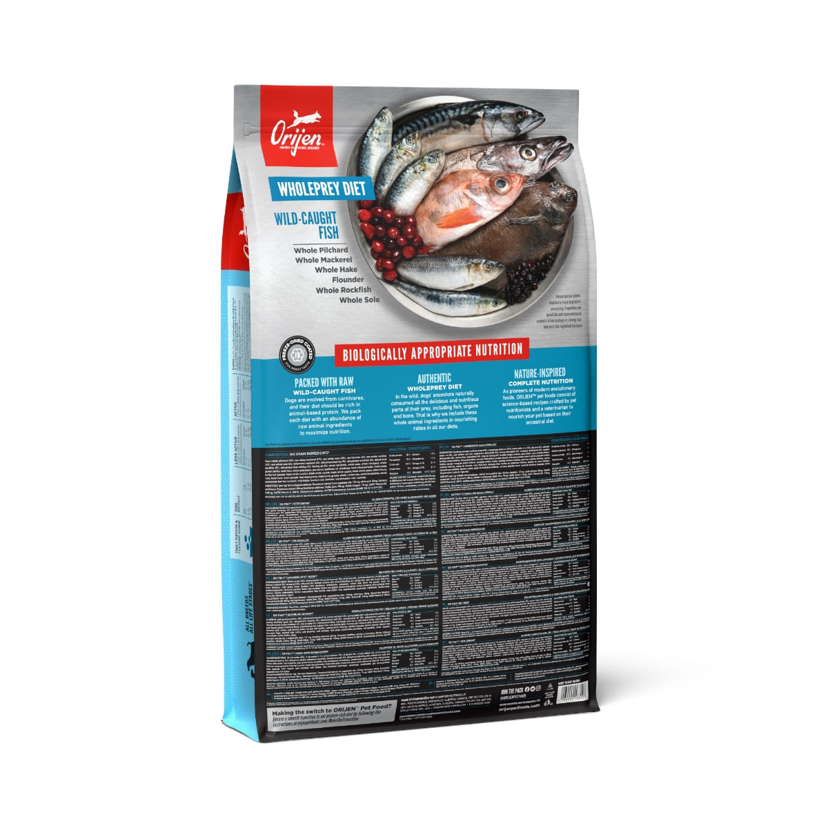 ORIJEN Six Fish, hrană uscată fără cereale câini, 11.4kg - 2 | YEO