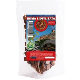 Inima Liofilizata pentru Broaste Testoase, 35g, 400ml