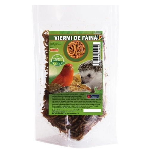 Viermi de Faina Uscati, 400 ml