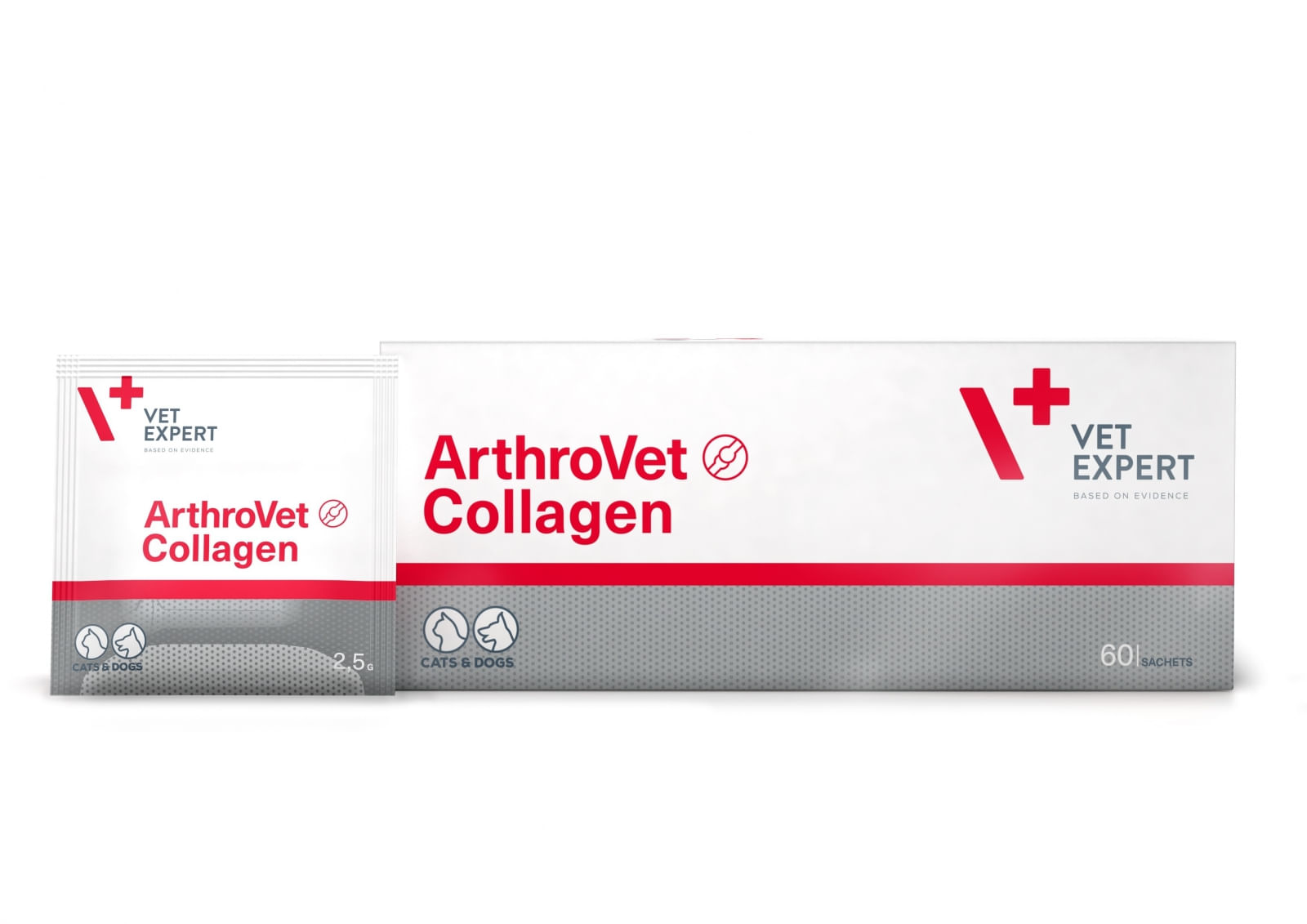 Supliment Nutritiv Arthrovet Collagen II, 60 plicuri x 2.5 g - 1 | YEO