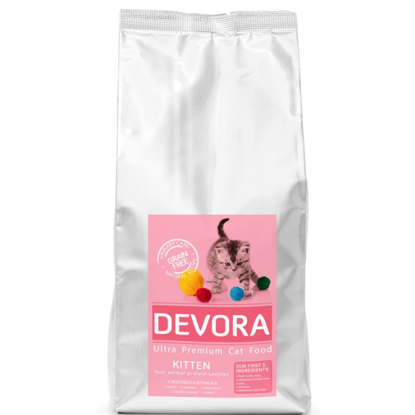 Devora Kitten 4 Animals Proteins, 7.5 kg - 1 | YEO