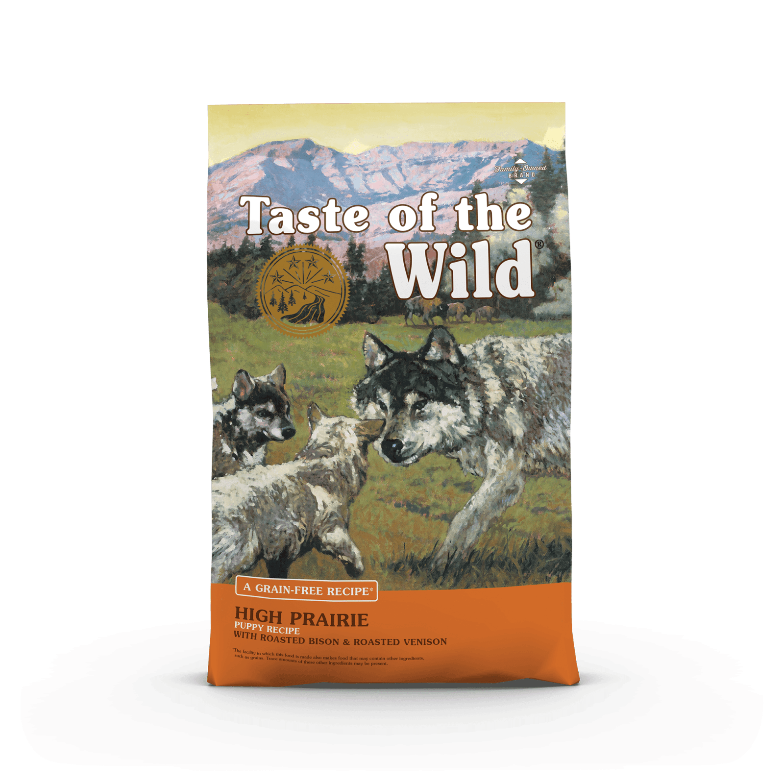 TASTE OF THE WILD High Prairie Puppy, Bizon și Vânat, hrană uscată fără cereale câini junior, 12.2kg - 2 | YEO