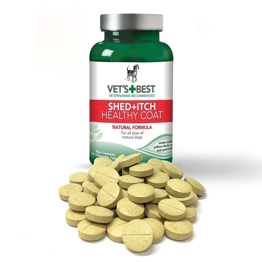 Vet&#039;s Best Supliment Nutritiv pentru Caini, Blanita Sanatoasa, 60 tablete