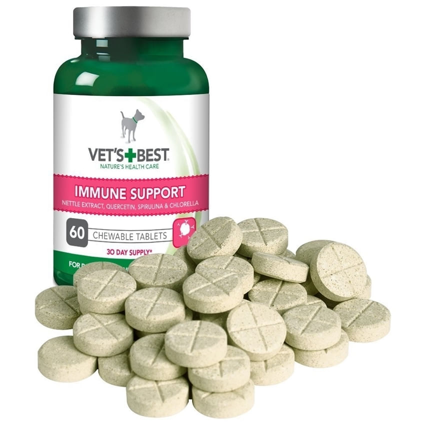 Vet&#039;s Best Supliment Nutritiv pentru Caini, Imunitate, 60 tablete