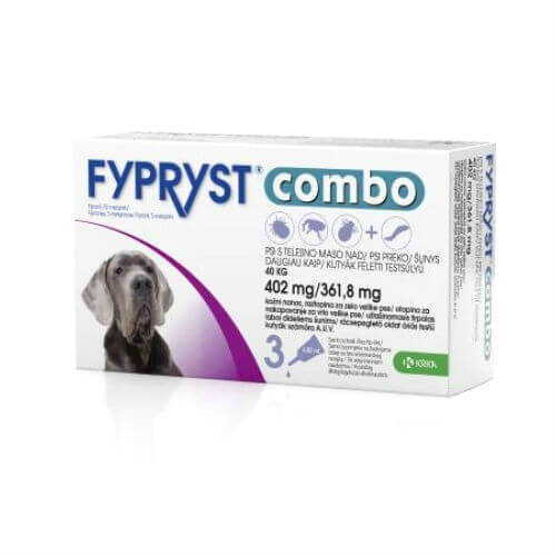 Fypryst Combo Dog XL (40-60kg) x 3 pip