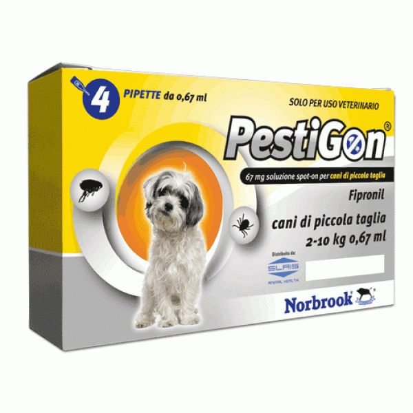 Pestigon Dog S, 2-10 kg, 4 pipete - 1 | YEO