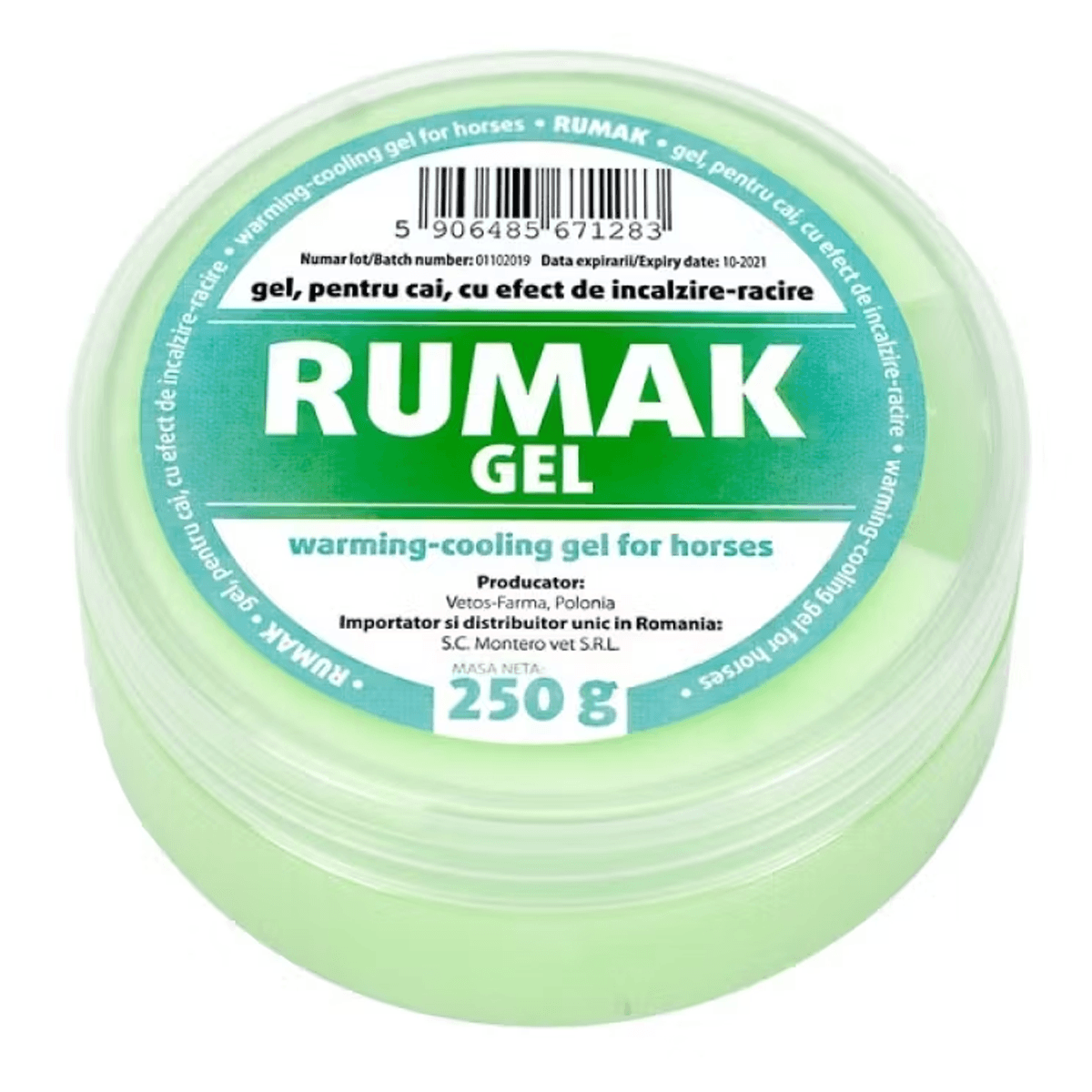 Rumak Gel cu Efect de Incalzire-Racire, 250 g - 1 | YEO