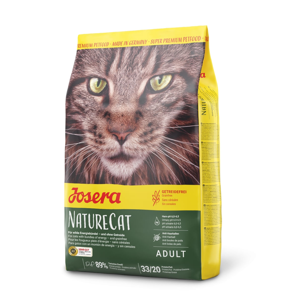 JOSERA Naturecat, Pui și Somon, hrană uscată fără cereale pisici, 10kg