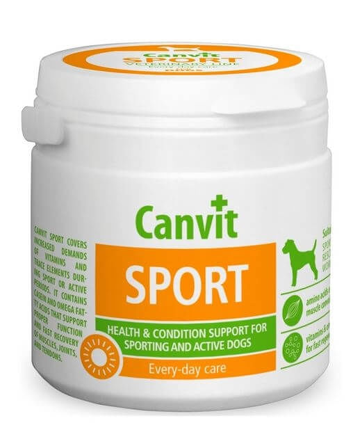 CANVIT Sport, multivitamine activitate intensă câini CANVIT Sport, XS-S, multivitamine activitate intensă câini, flacon, 100g