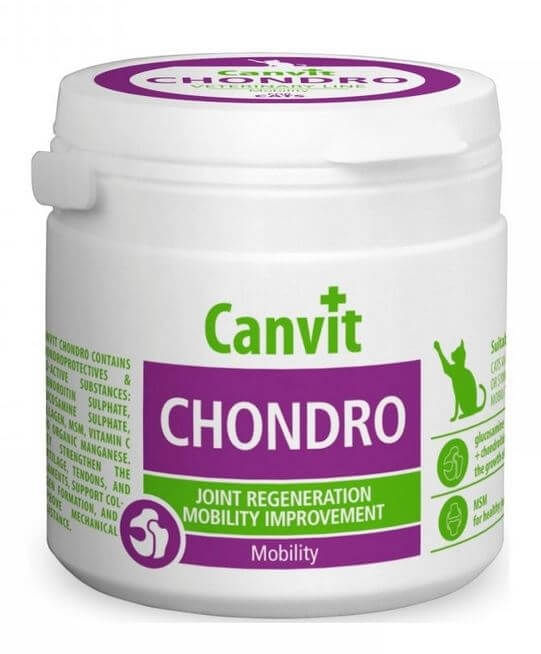 CANVIT Chondro, supliment sistem articular pisici, flacon, 100g