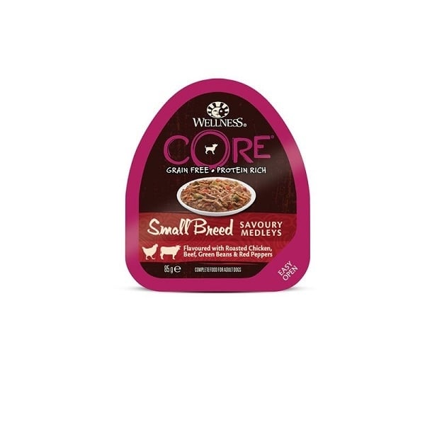 Hrana Umeda Wellness Core Small Breed Savoury, Pui si Vita, 85g - 1 | YEO