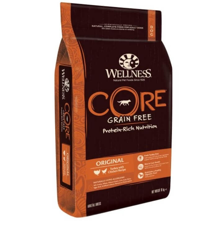 Hrana Uscata Wellness Core Curcan si Pui,10kg