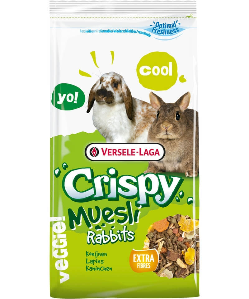 Hrana pentru Iepuri Versele Laga Crispy Muesli, 1 kg