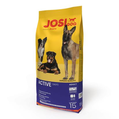 JOSIDOG Active, XS-XL, Pasăre, hrană uscată câini, activitate intensă, 15kg - 1 | YEO