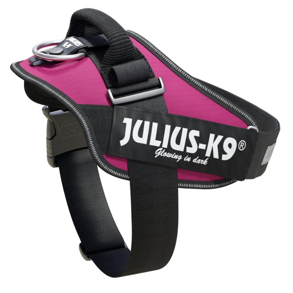 JULIUS-K9 IDC Power Single Colored, ham câini JULIUS-K9 IDC Power, ham câini, L, 23-30kg, roz inchis - 1 | YEO