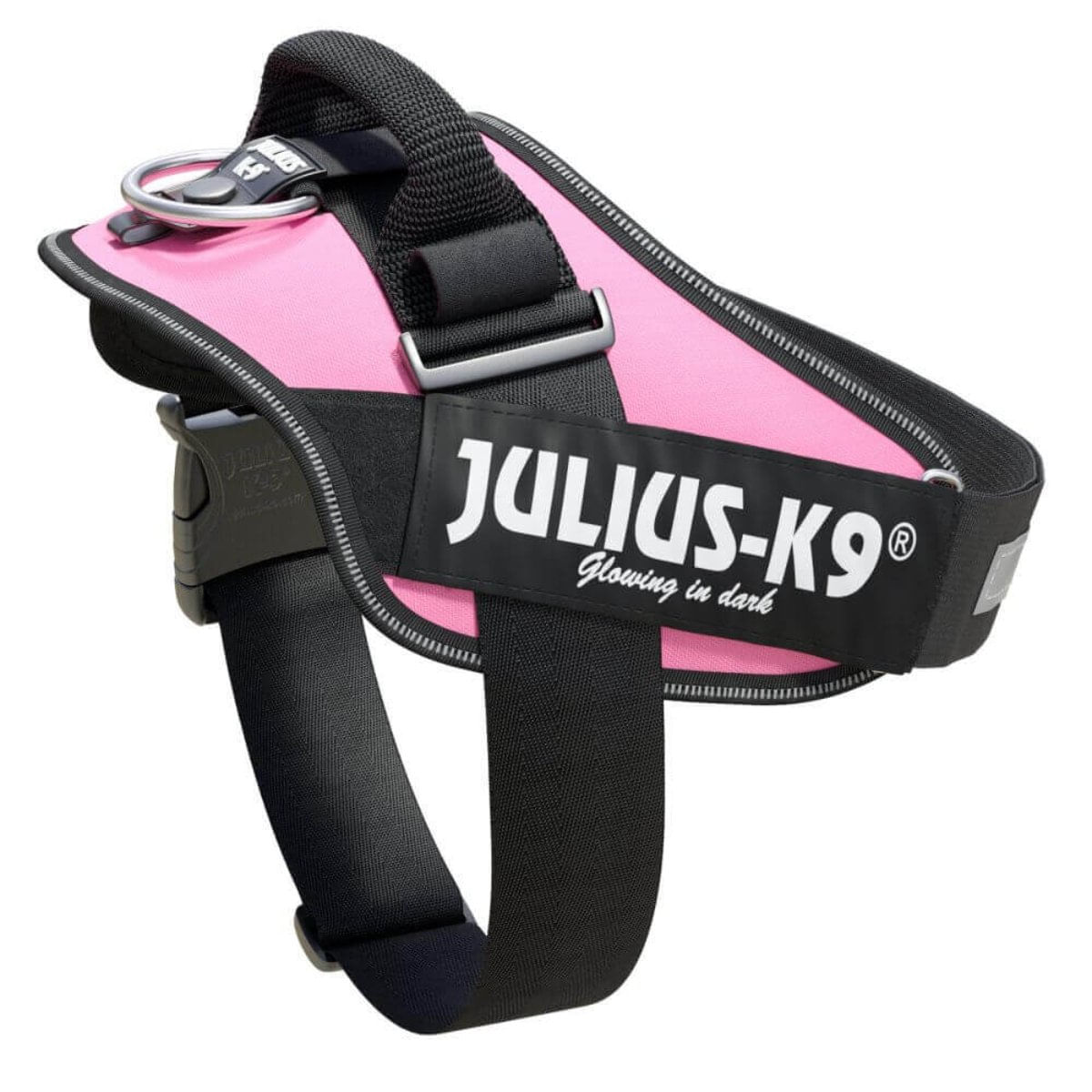 JULIUS-K9 IDC Power Single Colored, ham câini JULIUS-K9 IDC Power, ham câini, L, 23-30kg, roz - 1 | YEO