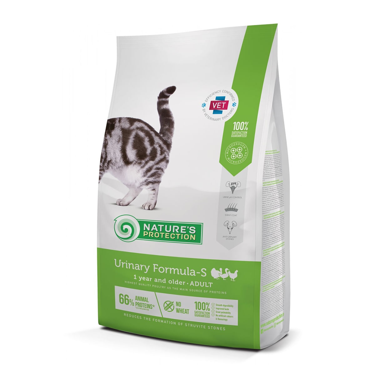 NATURES PROTECTION Urinary, Pasăre, hrană uscată pisici, sensibilități urinare, 7kg - 1 | YEO