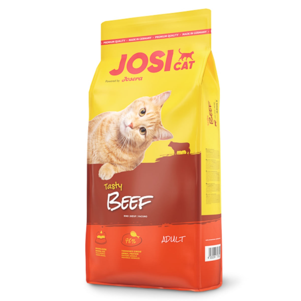 JOSICAT Tasty, Vită, hrană uscată pisici, 650g - 1 | YEO