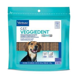 Veggiedent Dental Chew Virbac FR3SH M (10-30 kg), 15 bucati