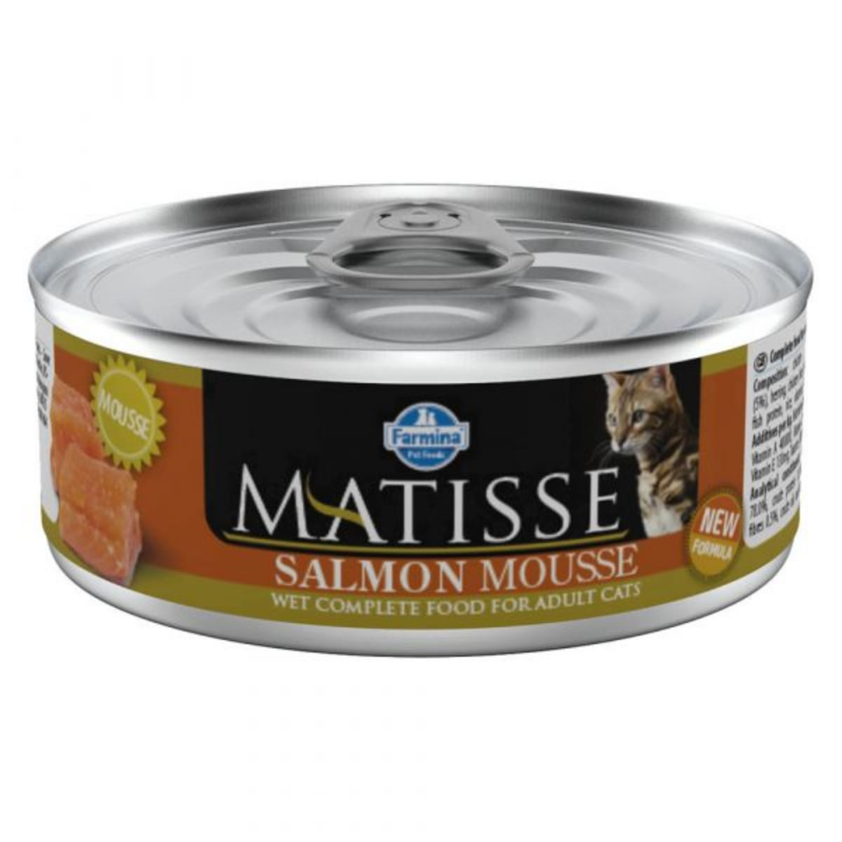 MATISSE, Somon, conservă hrană umedă pisici, (pate), 85g - 1 | YEO