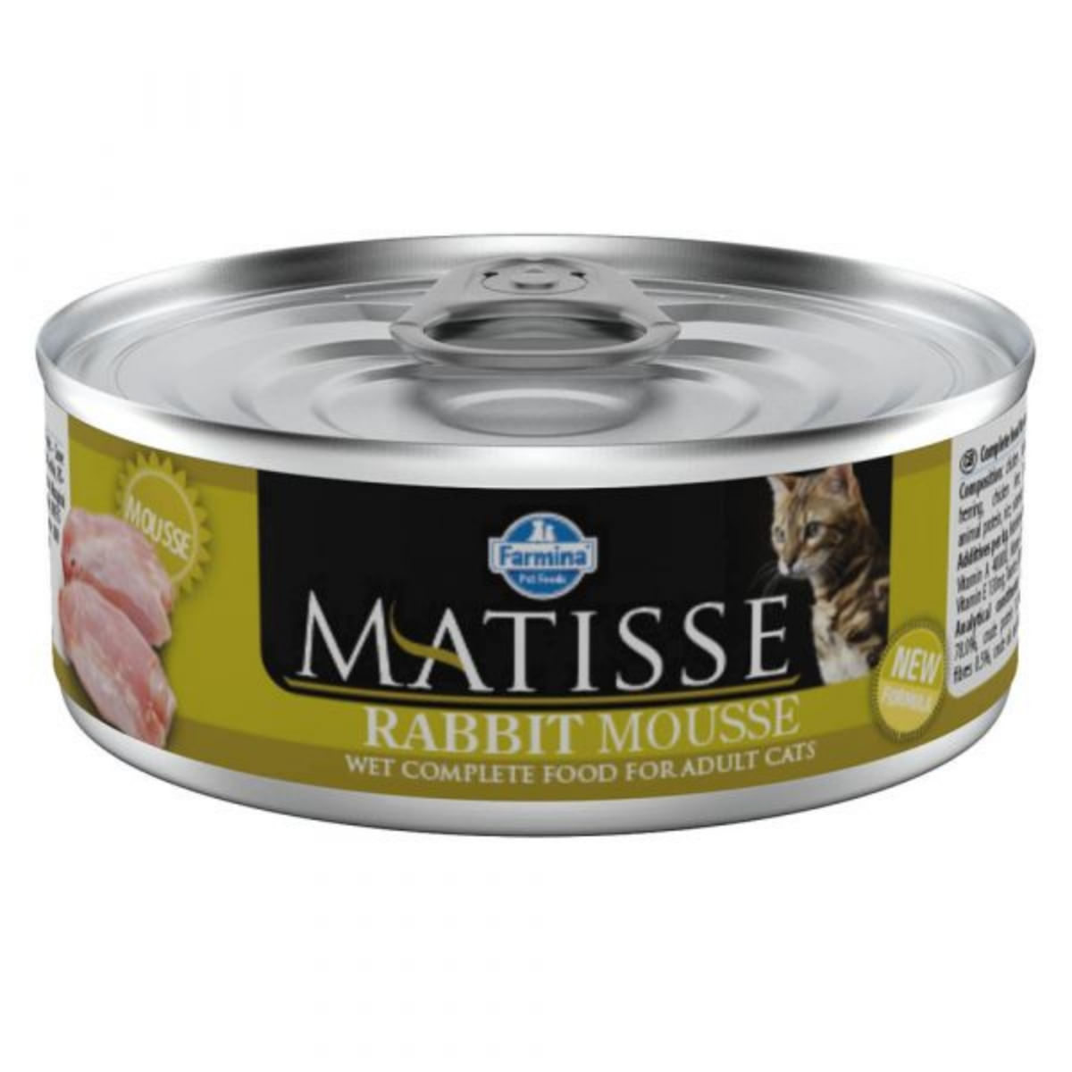 MATISSE, Iepure, conservă hrană umedă pisici, (pate), 85g - 1 | YEO