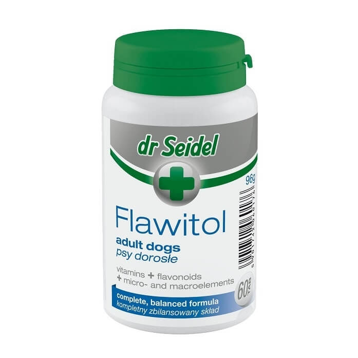 Vitamine Si Minerale Pentru Caini Dr. Seidel Flawitol Adult, 60 tablete - 1 | YEO