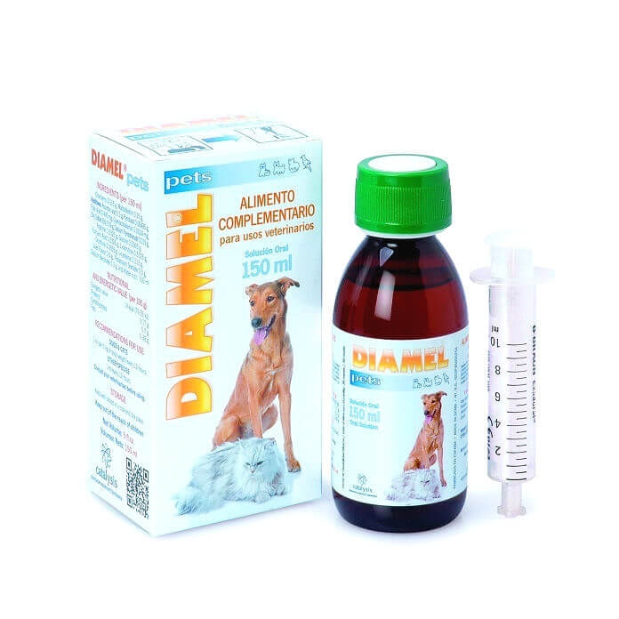 Supliment Pentru Caini Si Pisici Diamel Pets, 30 ml - 1 | YEO