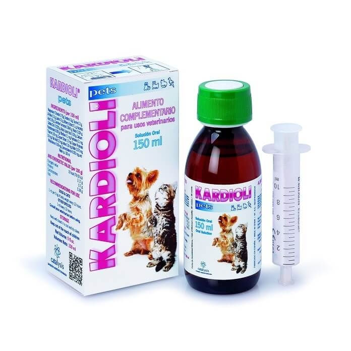 Supliment Pentru Sanatatea Inimii Cainilor Si Pisicilor Kardioli Pets, 150 ml