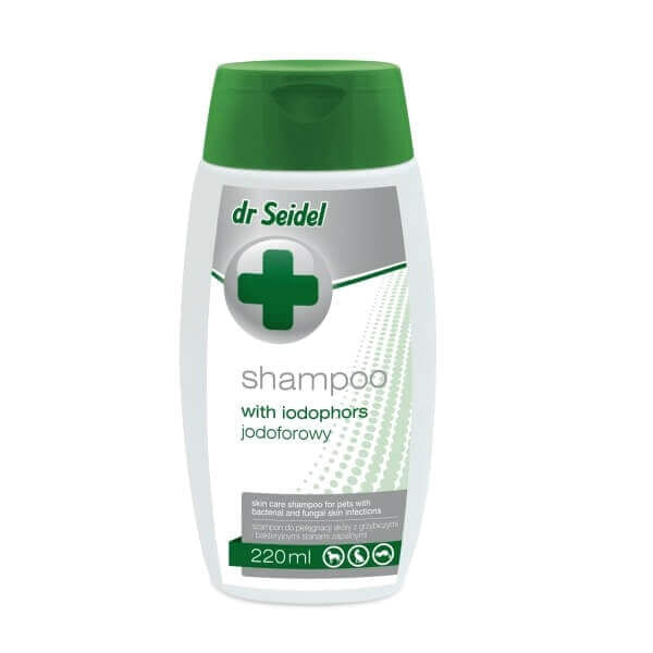 Sampon Pentru Caini Dr. Seidel Cu Iodofor, 220 ml - 1 | YEO