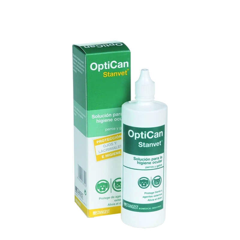 Solutie Pentru Ingrijirea Ochilor Cainilor Si Pisicilor Optican, 125 ml - 1 | YEO