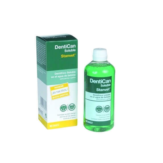 Solutie Pentru Igiena Bucala A Cainilor Si Pisicilor Dentican Solubil, 500 ml