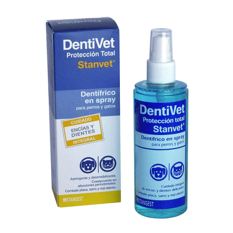 Spray Pentru Igiena Bucala A Cainilor Si Pisicilor Dentivet Total Spray, 125 ml - 1 | YEO