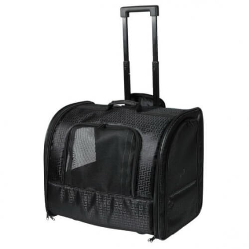 Geanta Transport Trixie Trolley, 45x41x31 cm, Negru - 1 | YEO