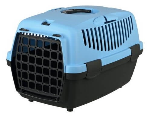 TRIXIE Capri 1, cușcă transport câini și pisici, plastic, deschidere frontală TRIXIE Capri 1, cușcă transport câini și pisici, XS-S(max. 6kg), plastic, deschidere frontală, albastru și negru, 32 x 31 x 48 cm