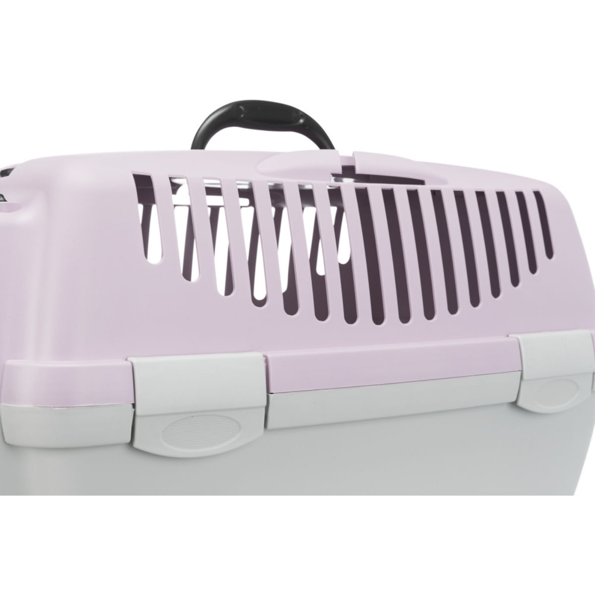 TRIXIE Capri 1, cușcă transport câini și pisici, plastic, deschidere frontală TRIXIE Capri 1, cușcă transport câini și pisici, XS-S(max. 6kg), plastic, deschidere frontală, gri și mov, 32 x 31 x 48 cm