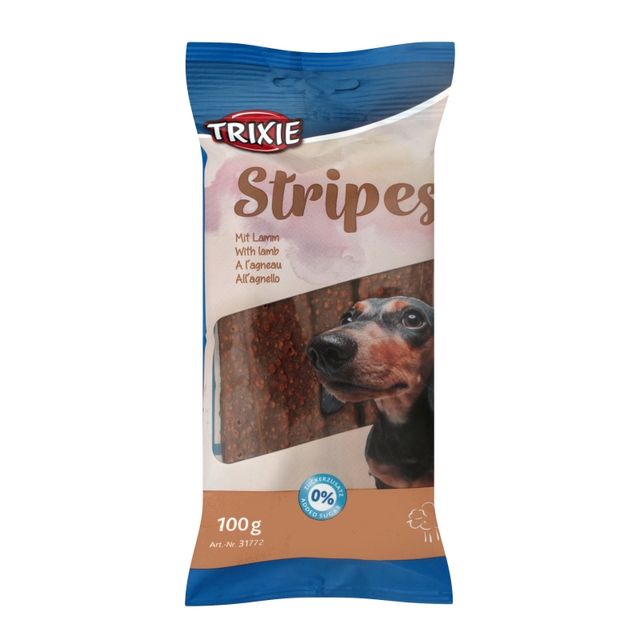 Trixie Fasii Plate cu Miel, 100 g, 10 bucati