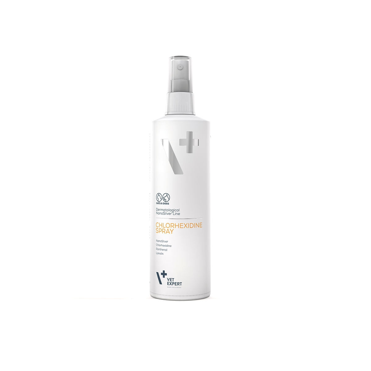 VET EXPERT Clorhexidina 4%, spray câini și pisici, antibacterian / antifungic, calmant, flacon, 100ml - 1 | YEO