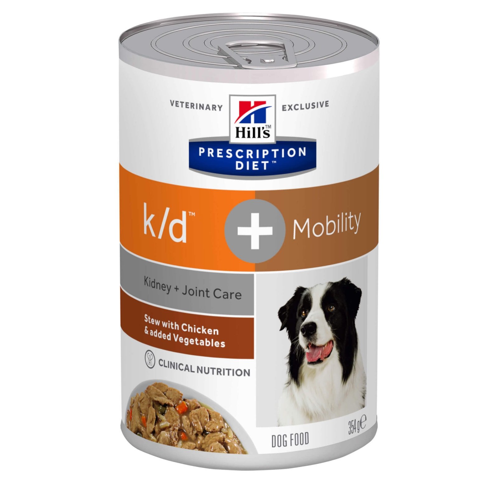 Hill\'s PD Canine K/D + Mobility Chicken&Veggie Stew 354 g Hill\'s PD Canine K/D + Mobility Chicken&Veggie Stew, bax, 354g x 6buc